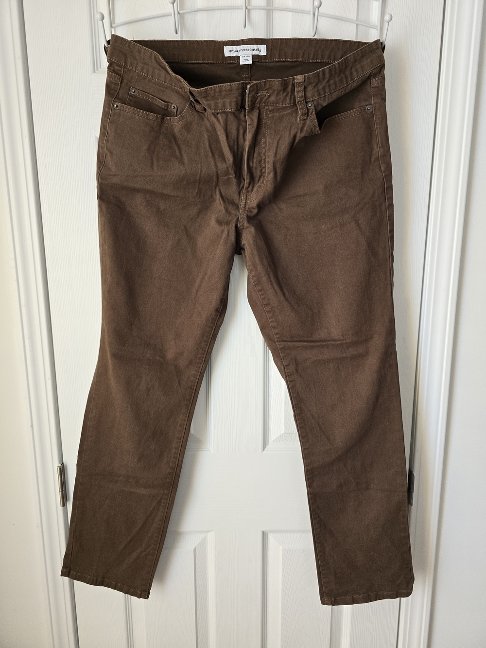 36 X 32 Mens Brown Chino Pants